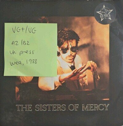 The Sisters Of Mercy Dominion Vinyl Record VG+/VG MR43 1988