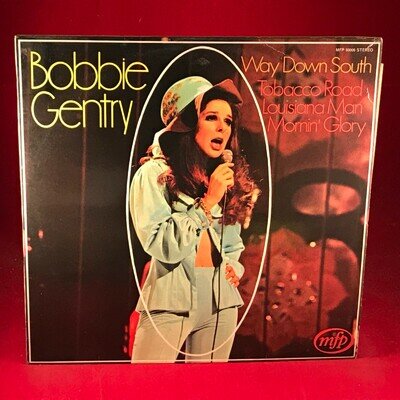 BOBBIE GENTRY Way Down South 1972 UK Vinyl LP Mornin' Glory Parchman Farm Sermon