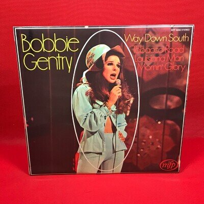 BOBBIE GENTRY Way Down South 1972 UK Vinyl LP Parchman Farm Sermon Mornin' Glory