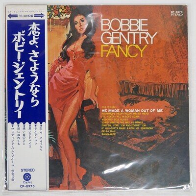 BOBBIE GENTRY FANCY Capitol CP8973 Japan OBI INSERT VINYL LP