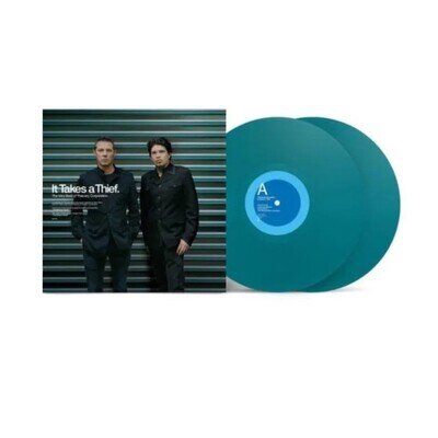 It Takes A Thief: Very Best of Thievery Corporation (2024, 2 LPs) SEA BLUE Vinyl