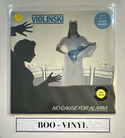 Violinski - No Cause For Alarm - LP Vinyl Record - Pop Rock EX / EX Condition