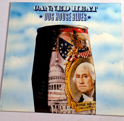Canned Heat - Dog House Blues LP 1982 lp Vg+/Vg+