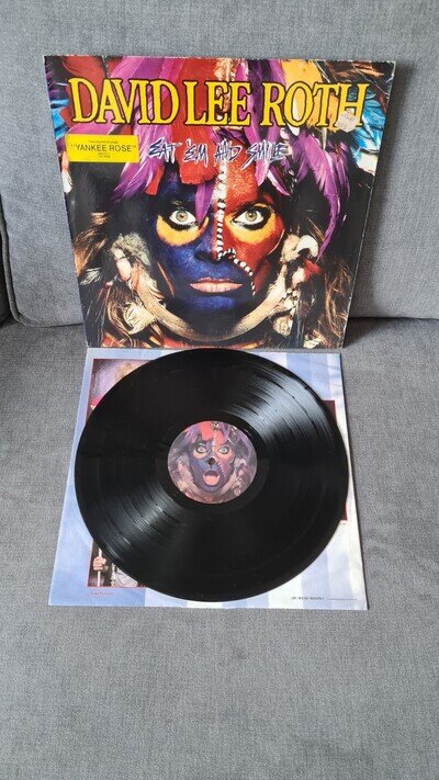 David Lee Roth Eat 'Em and Smile Vinyl LP
