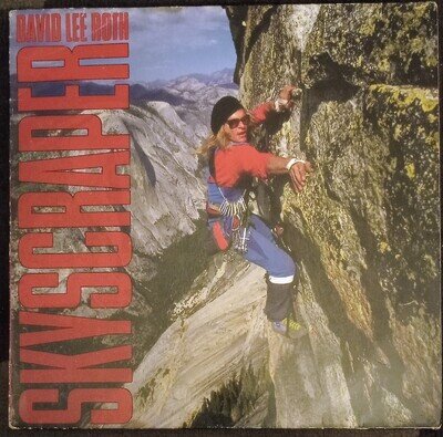 David Lee Roth - "Skyscraper" - 12" LP Vinyl - Warner Bros 1988 - Grade NM/EX