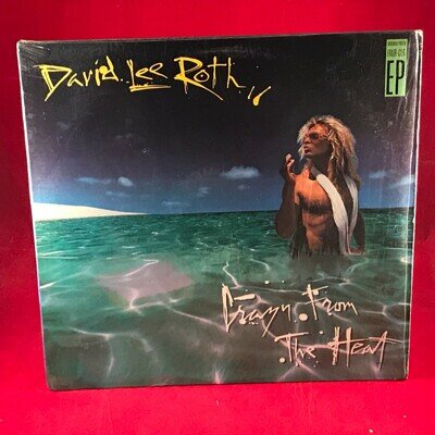 DAVID LEE ROTH Crazy From The Heat 1985 USA 12" vinyl Single Warner Bros record