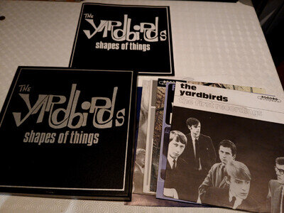 The Yardbirds Shape of things 7 xLP led Zeppelin Clapton Jeff Beck