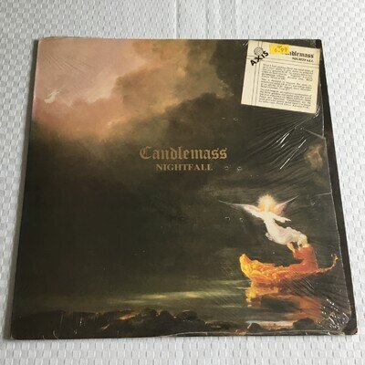 CANDLEMASS - NIGHTFALL + INSERT - 1987 - VERY GOOD