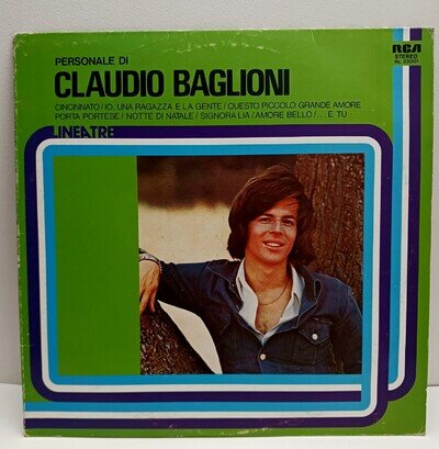 Personale di Claudio Baglioni RCA NL 33001 Vinyl Record Album LP