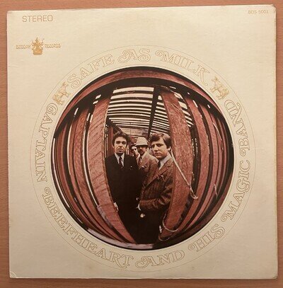 Captain Beefheart Safe As Milk White Label Promo
