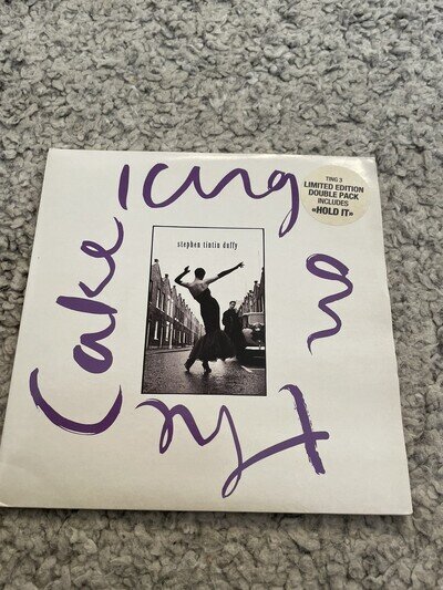 Stephen Tin Tin Duffy - Icing On The Cake 2 X 7” Black Vinyl Singles G/Fold VG+