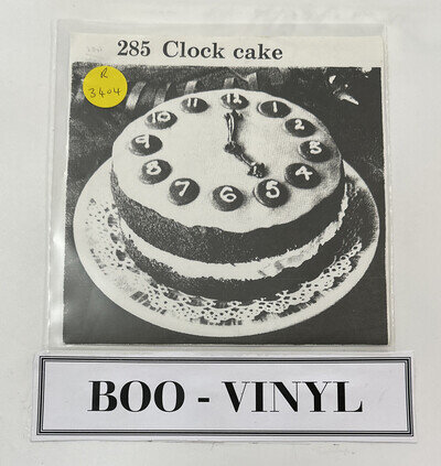 Boyracer - 285 Clock Cake 7” Flexi Disc Record Single Sided Indie Rock EX / EX