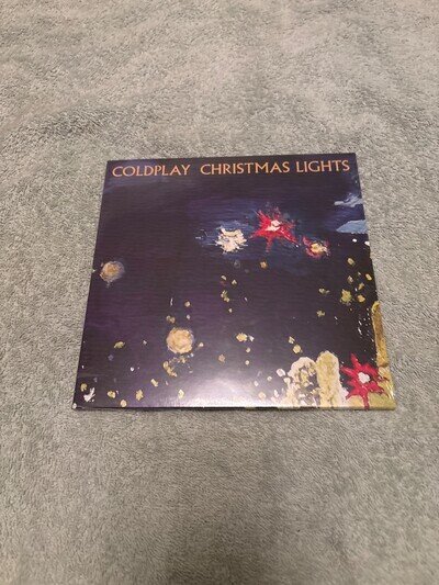 Coldplay – Christmas Lights 7" Vinyl Single Reissue (2021) *New / Saeled*