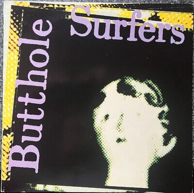 Butthole Surfers Psychic Powerless 1985 Uk Fundamental Vinyl Lp Save 5 Ex