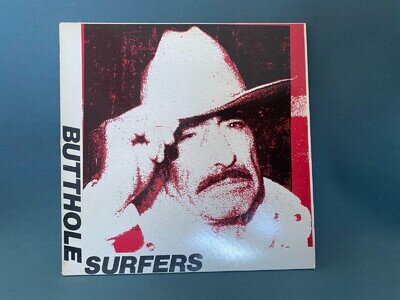 Butthole Surfers Rembrandt Pussyhorse Original Vinyl Excellent Cond