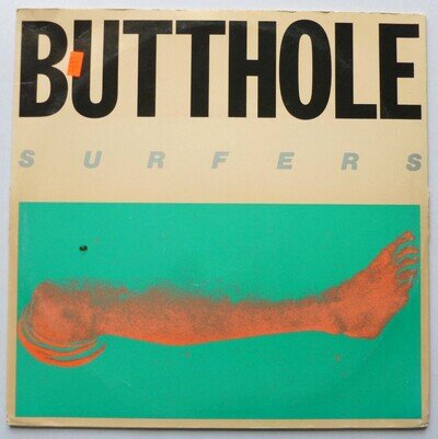 Butthole Surfers Rembrandt Pussyhorse LP Touch & Go T&GLP#8 EX-/VG 1986 US pr...