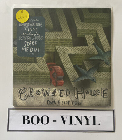 Crowded House - Don't Stop Now - 7" Heavyweight Vinyl Record Ex / Ex