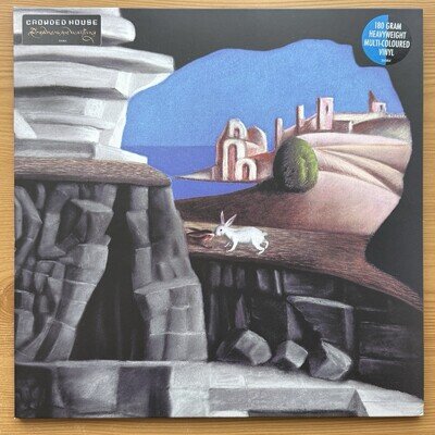 Crowded House Dreamers Are Waiting Ltd Cyan Blue / Black Split Vinyl LP. 2021.