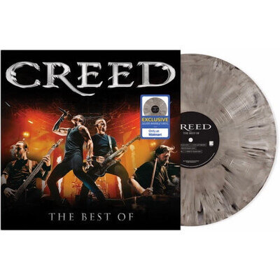 Creed - The Best of Creed Limited Edition Exclusive Silver Marble Color Vinyl LP