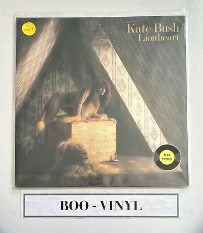 Kate Bush~Lionheart~Vinyl LP~FAME 1988 Re~issue~Gatefold~ VG+ / VG+