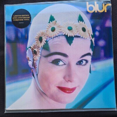 Blur Leisure LTD edition Turquoise coloured 2016 25th ann vinyl sealed rare
