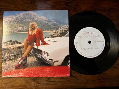 PERRIE EDWARDS - YOU GO YOUR WAY - LITTLE MIX - UK - 7" SINGLE - 2024