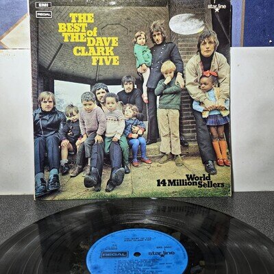 The Dave Clark Five The Best Of Vinyl UK 1970 Regal Greatest Hits 1960's Beat LP