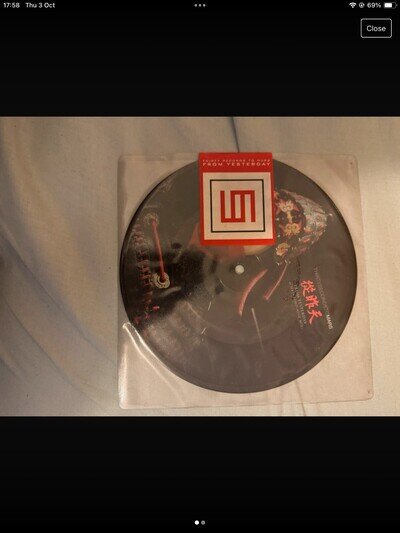 Thirty Seconds To Mars From Yesterday Picture Vinyl