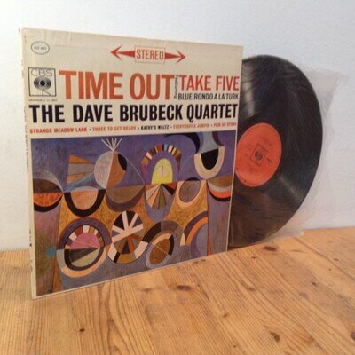 THE DAVE BRUBECK QUARTET [TIME OUT] NM COLOMBIA 1ST PRESS LP CBS