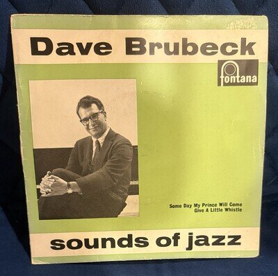 Dave Brubeck Quartet – Sounds of Jazz EP 1957 Fontana TFE 17074 UK Jazz