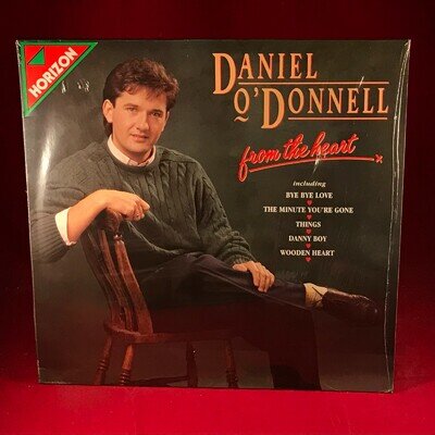 DANIEL O'DONNELL From The Heart 1988 UK VINYL LP Wooden Heart Danny Boy best of