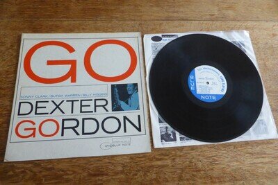 Dexter Gordon Go US 1962 1st Blue Note BLP 1506 NY VAN GELDER EAR Bebop RARE LP