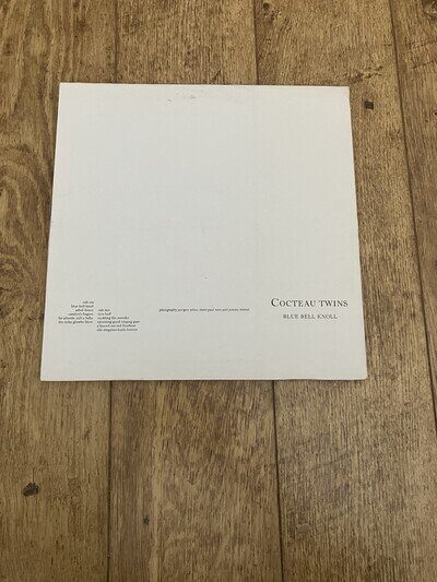 Cocteau Twins Blue Bell Knoll Original LP 1988