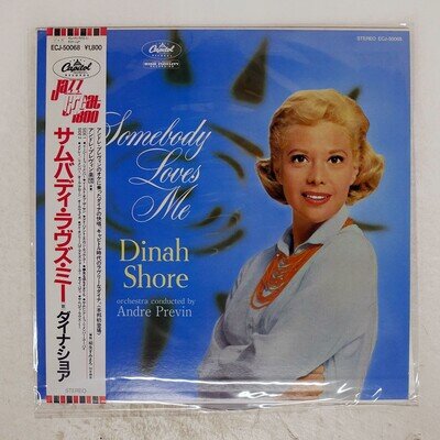 DINAH SHORE SOMEBODY LOVES ME CAPITOL ECJ50068 Japan OBI VINYL LP