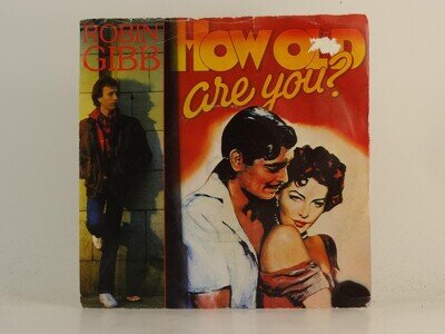 ROBIN GIBB HOW OLD ARE YOU (78) 2 Track 7" Single including Picture Sleeve POLYD