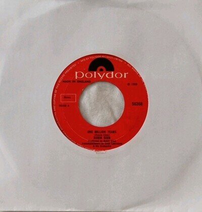 Robin Gibb-One Million Years/Weekend Vinyl 7" Single.1969 Polydor 56368.