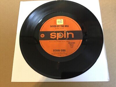 Robin Gibb Saved by the Bell 7" Vinyl record 1969 Australian Release TESTED VG+