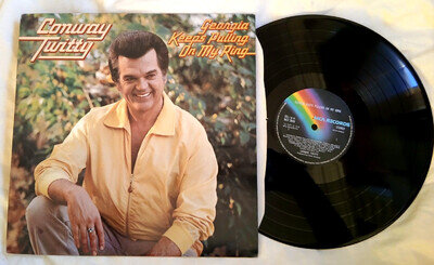 CONWAY TWITTY Georgia Keeps Pulling On My Ring UK MCA LP record vinyl EX album