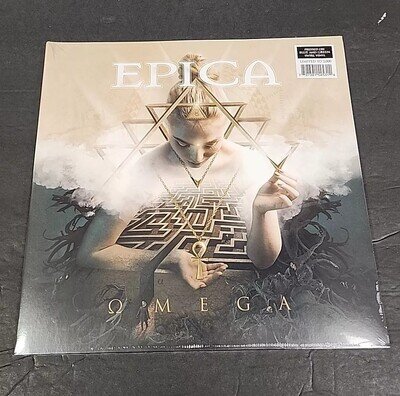Epica Omega Blue/Green Swirl Vinyl BRAND NEW & SEALED RECORD LP Limited To 2,000