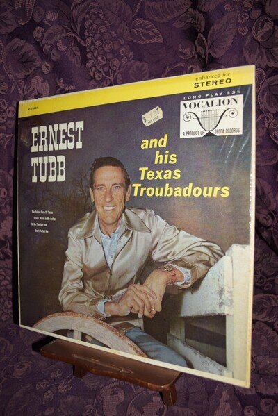 Ernest Tubb - Ernest Tubb and His Texas Troubadours 1960 In Shrink EX+/EX+