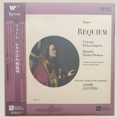 Shipping Included Esoteric Eslw-10008 Fauré Requiem Conducted By Cluytens Domest
