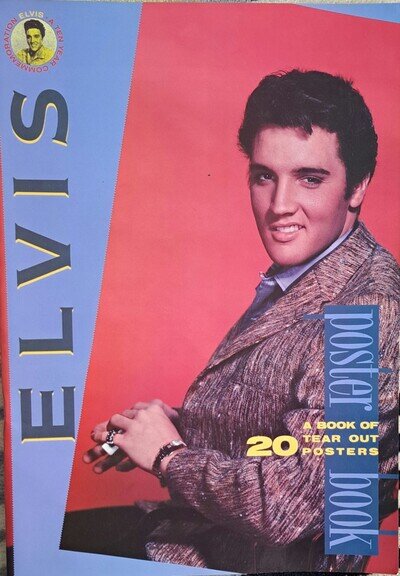 Elvis Presley Poster Book with 20 Tear-Out Photos