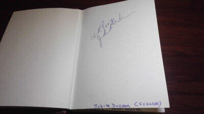 SEEKERS AUTOGRAPH Judith Durham
