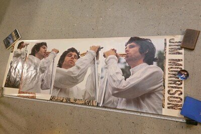 Jim Morrison poster of Jim Marshall pictures. 6 feet long poster