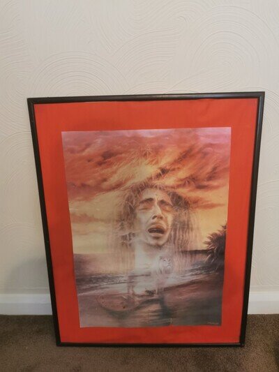 Bob Marley Poster In Frame