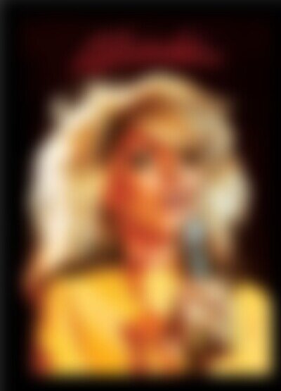 Blondie Debbie Harry Heart Of Glass Framed Picture. 350mm X 450mm