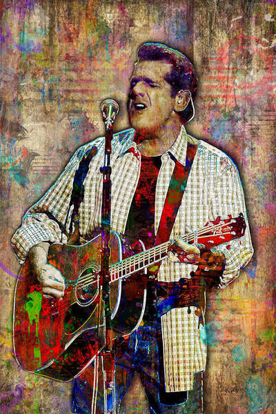 Glenn Frey of Eagles Poster, Glenn Frey Gift, Eagles Free Shipping Us