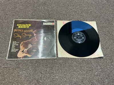 Duane Eddy-Twangy Guitar Silky String 1962 1st Press Stereo RCA LP UK Press