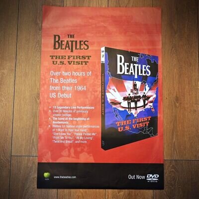 The Beatles Retail/Record Shop Advertising Poster, Used