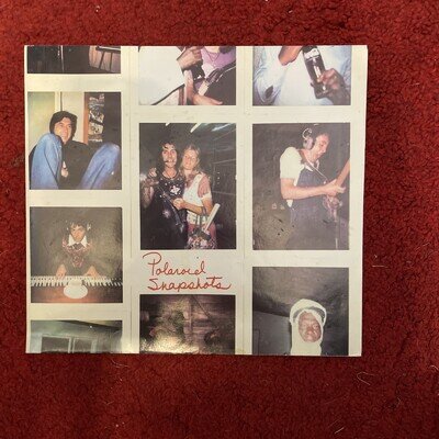 Vintage Paul McCartney Band on the Run Album Poster Polaroid Snapshots